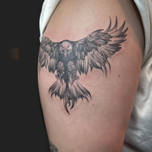Fine Line tattoo by Kat Botezatu in Reykjavík