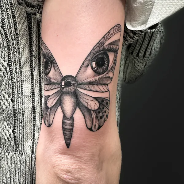 Fine Line tattoo by Kat Botezatu in Reykjavík