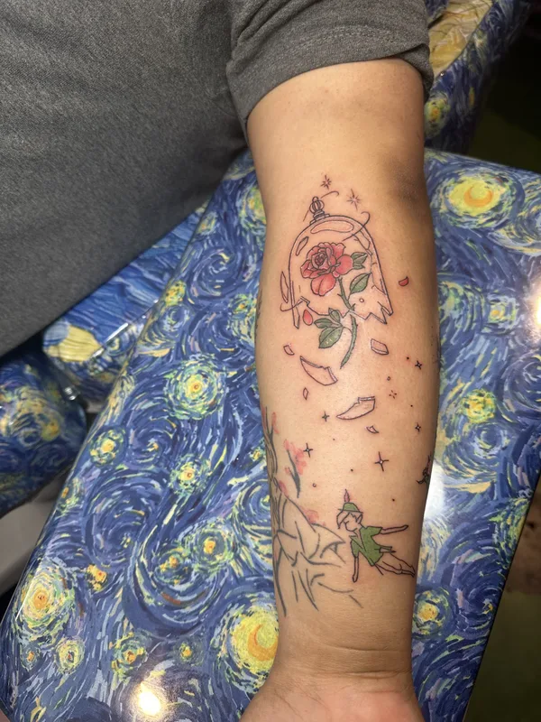 color illustrative татуировка на forearm #82957 | Тату мастер Nalette Rondon