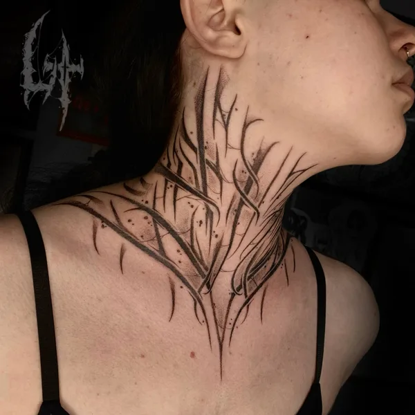 Anime tattoo by Максим Levchik in Moscow