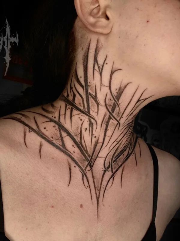 Аниме tattoo by Максим Levchik in Москва