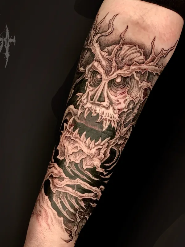 Аниме tattoo by Максим Levchik in Москва