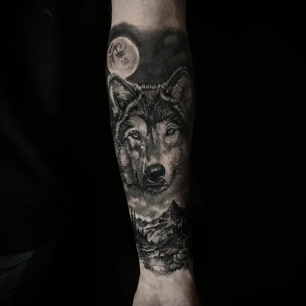 Horror tattoo by Mertim GOKALP in Sydney