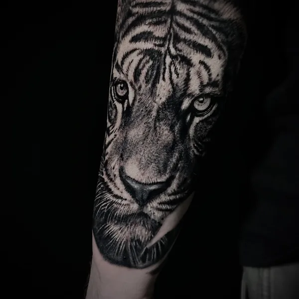 Horror tattoo by Mertim GOKALP in Sydney