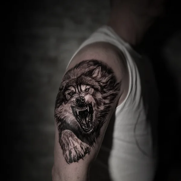 Horror tattoo by Mertim GOKALP in Sydney