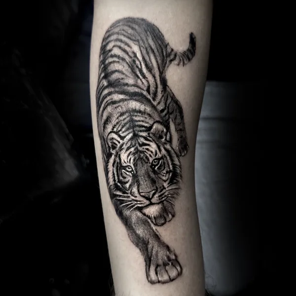 Horror tattoo by Mertim GOKALP in Sydney