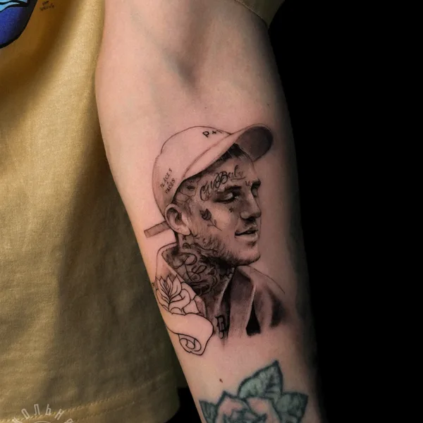 Portrait tattoo by Лиза Петрова in Вологда