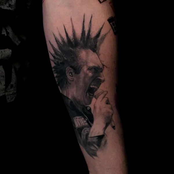 Portrait tattoo by Лиза Петрова in Вологда