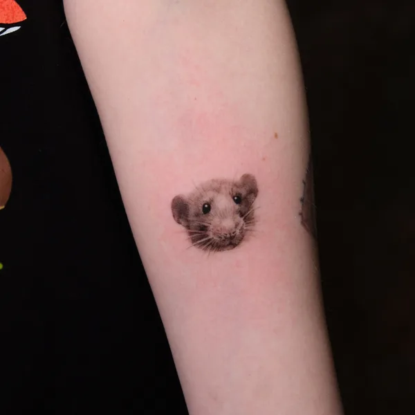 Portrait tattoo by Лиза Петрова in Вологда