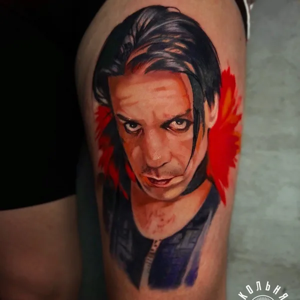 Portrait tattoo by Лиза Петрова in Вологда