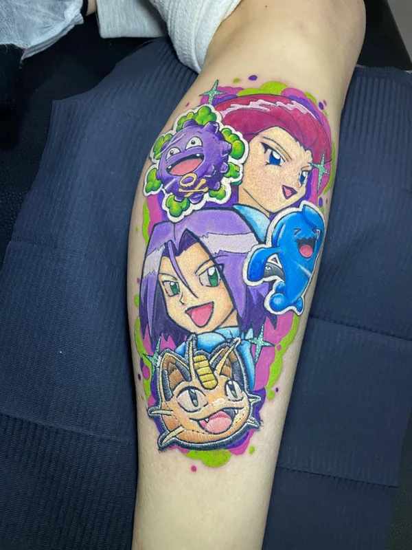 female color authorsstyle Tatuagem em leg #83241 | Tatuador Layor Dau 