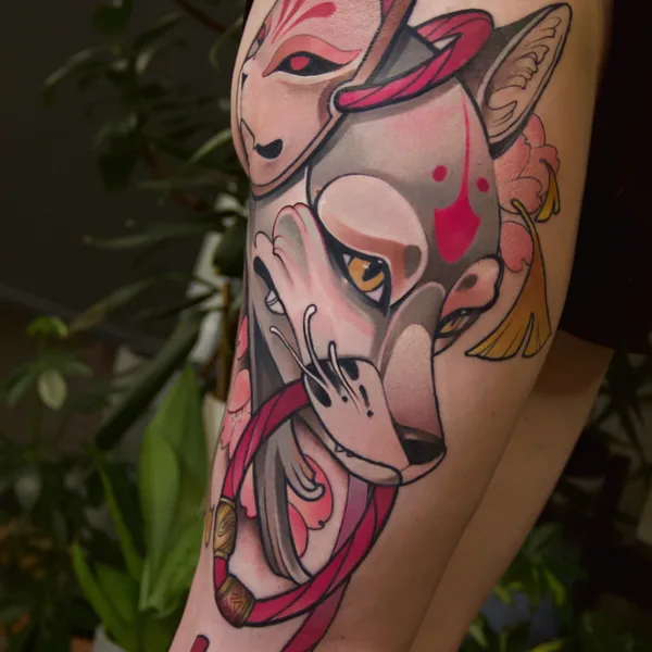 New School tattoo by Анна Рубиросса in Saint Petersburg
