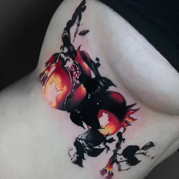 Japanese tattoo by Полина с Татуина in Нижний Новгород