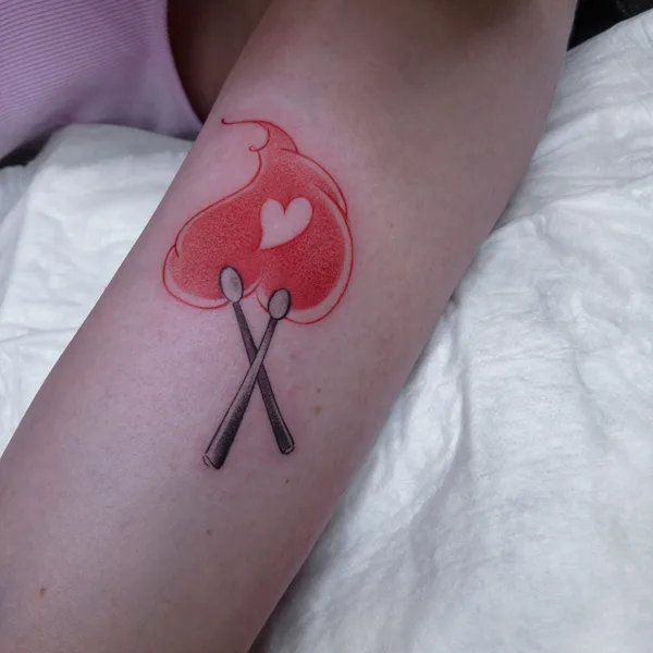 Graphic tattoo by Евгения Олефирова
