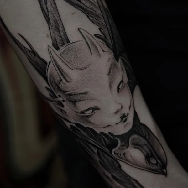 whipshading tattoo by Митя Собаков in Тамбов