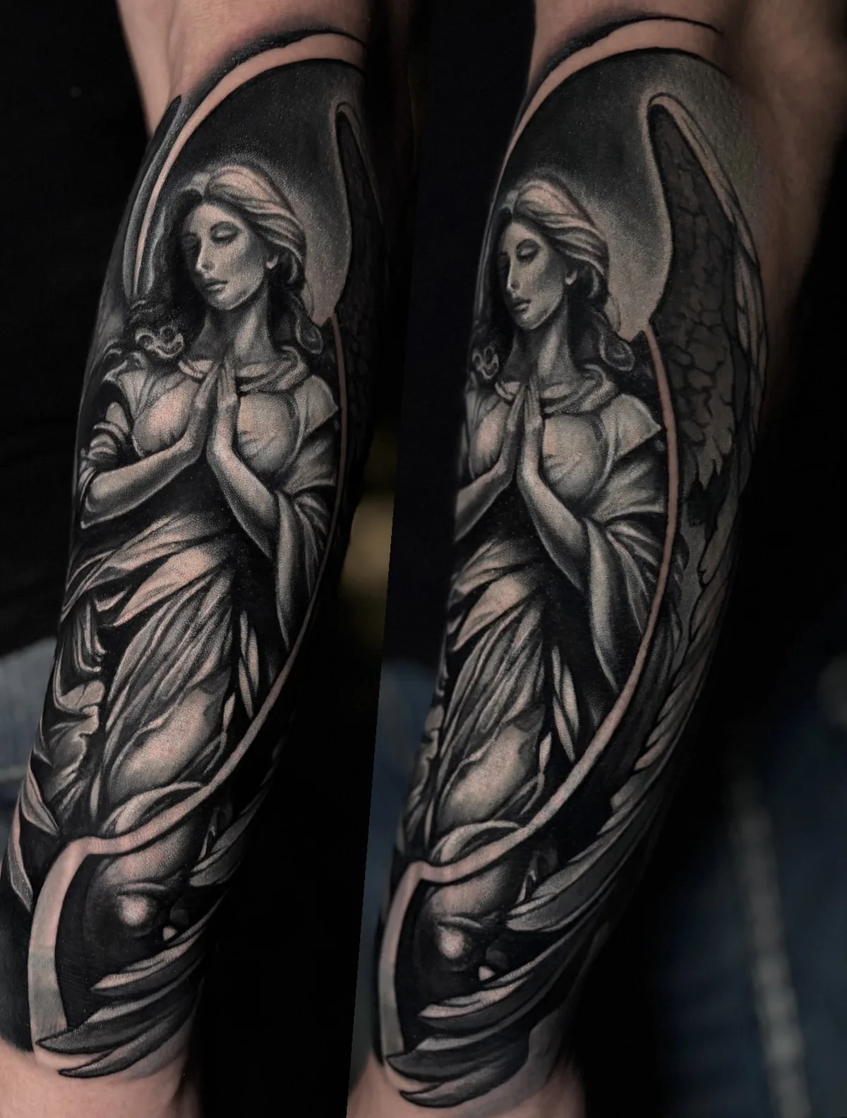Anastasia Nechaeva’s Tattoos — Between Silver and Color - image 7