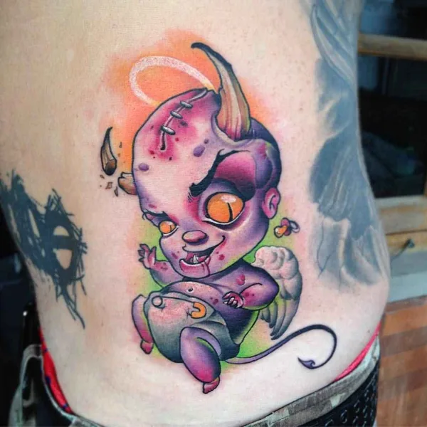 New School tattoo by Герман Горбунов in Saint Petersburg