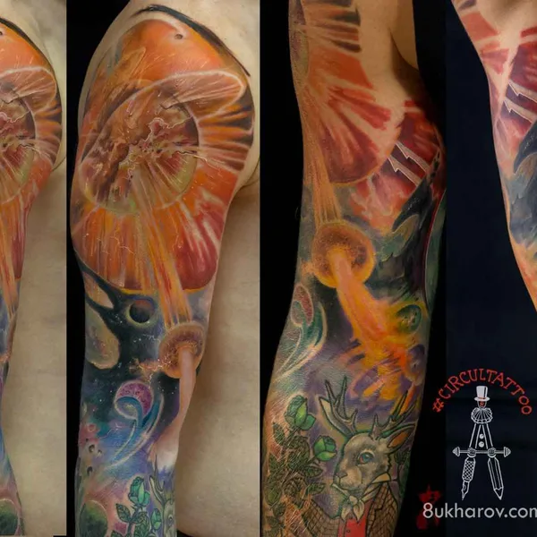 Author's Style tattoo by Иван Бухаров in Moscow