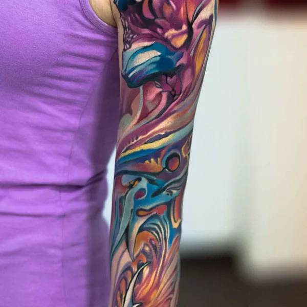 Neo Traditional tattoo by Роман Ржевский in Мурманск