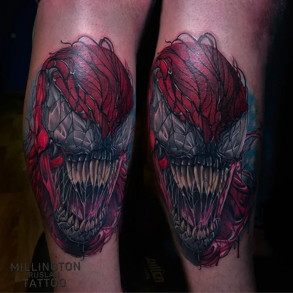 Neo Traditional tattoo by Ruslan Millington in Kyiv