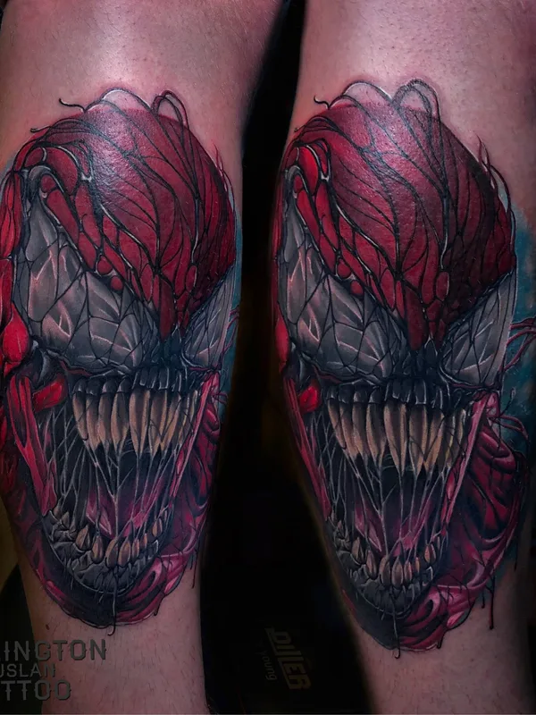 color realism tattoo auf calf #22703 | Tätowierer Ruslan Millington