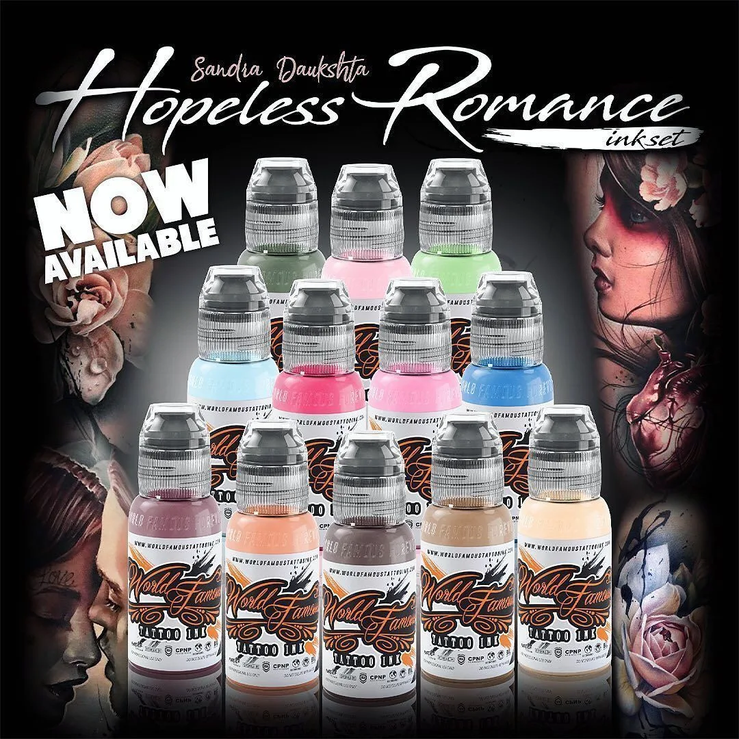 Sandra Daukshta - Hopeless Romance | World Famous Tattoo Ink