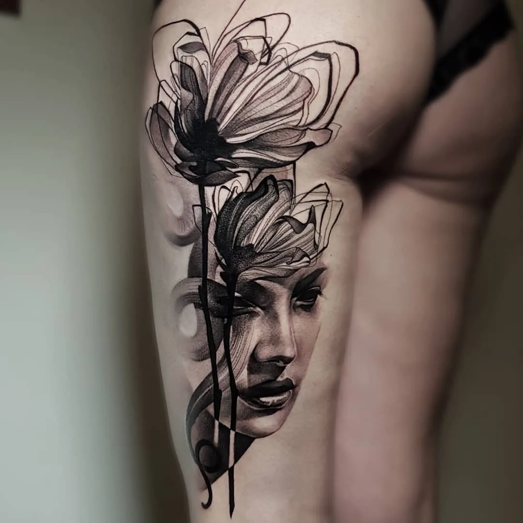 Jazz in tattoos by Artemy Savelyev - image 8