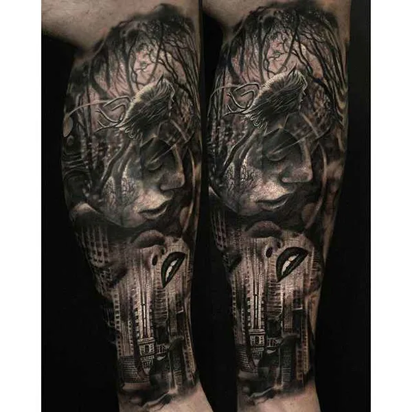 Realism tattoo by Matthew James in Bristol
