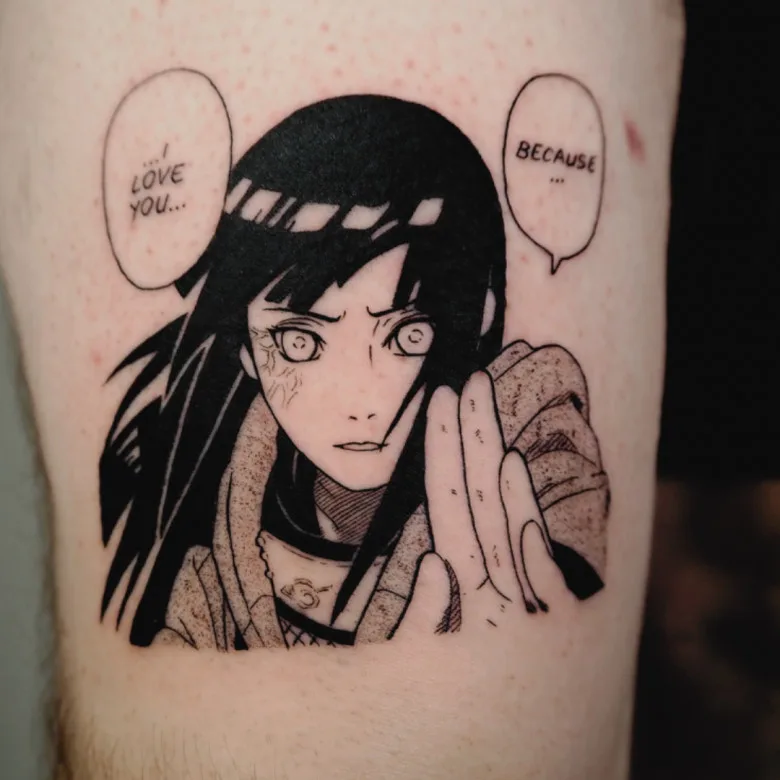 Tatuaggio manga di Mimi-Sama a San Francisco