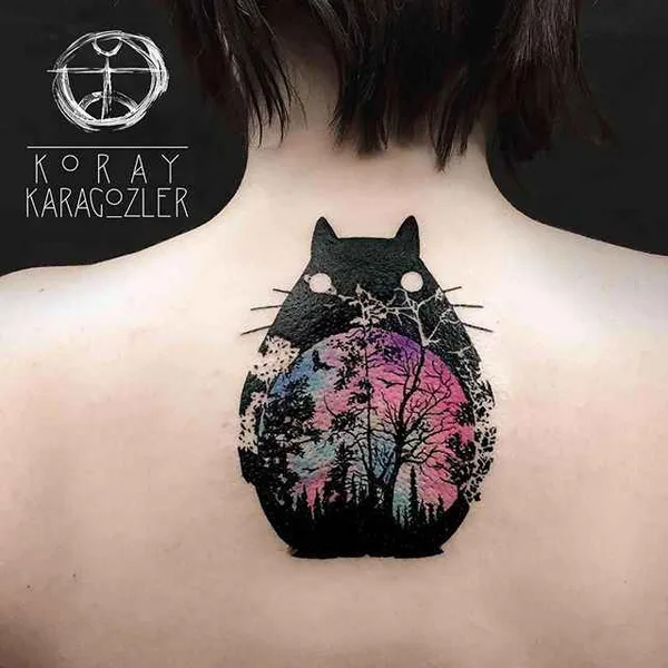 Watercolor tattoo by Koray Karagözler in Antalya