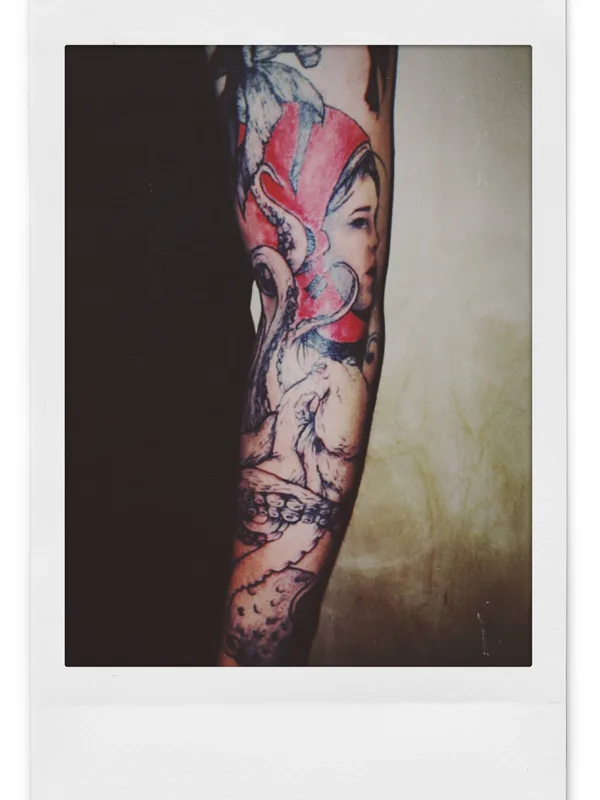 color illustrative татуировка на forearm #27139 | Тату мастер Анна Румяная