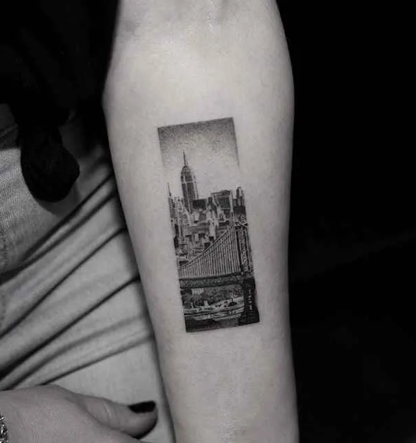 black and grey black and grey tattoo auf forearm #110 | Tätowierer Balazs Bercsenyi