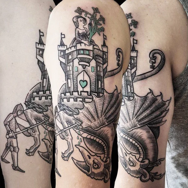 Author's Style tattoo by Marcin Pawlus in Gdynia