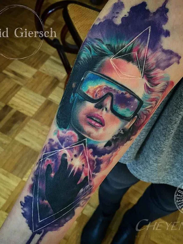 Реализм tattoo by David Giersch in Berlin