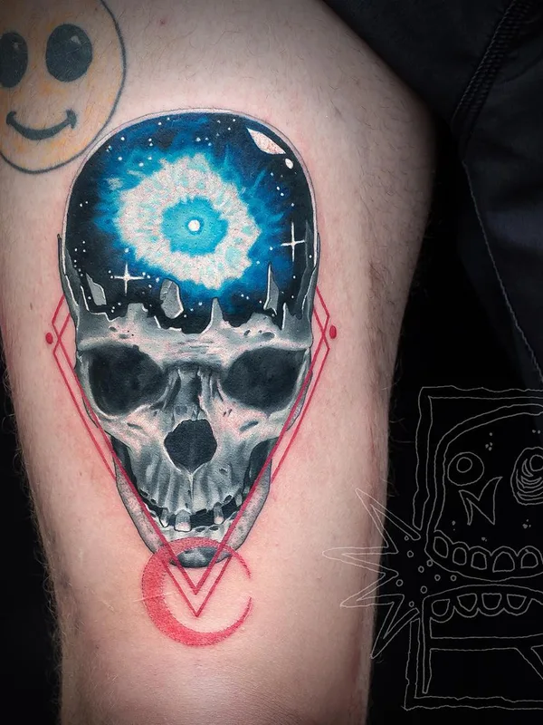 Акварель tattoo by Chris Rigoni in Perth