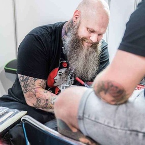 12th Tattoofest convention in Krakow | 1 день