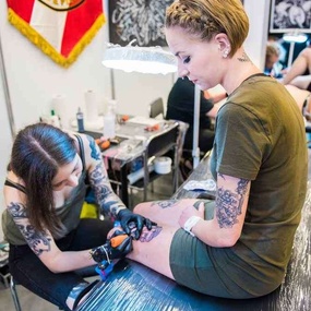 12th Tattoofest convention in Krakow | 1 день