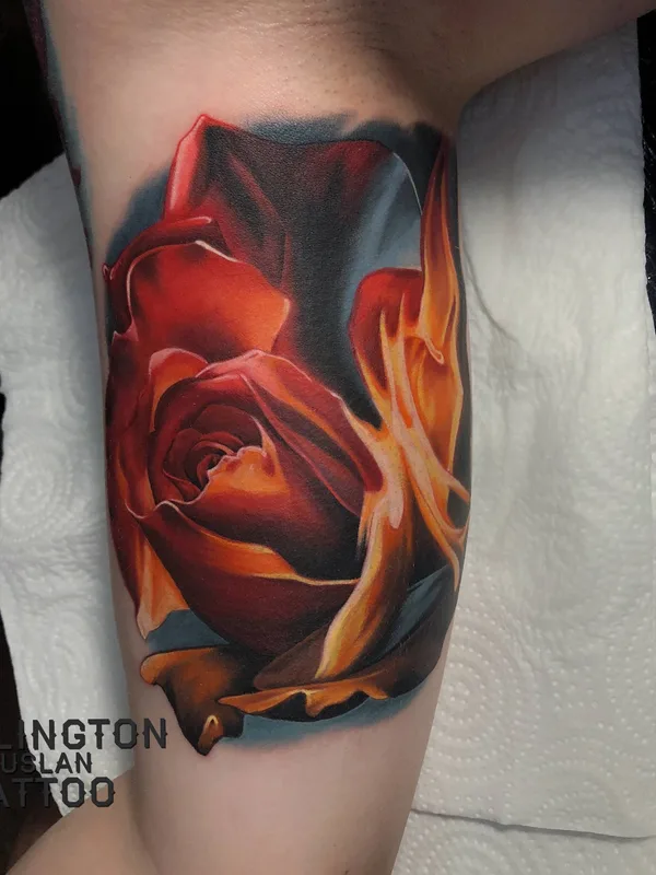 color realism tattoo auf forearm #22705 | Tätowierer Ruslan Millington