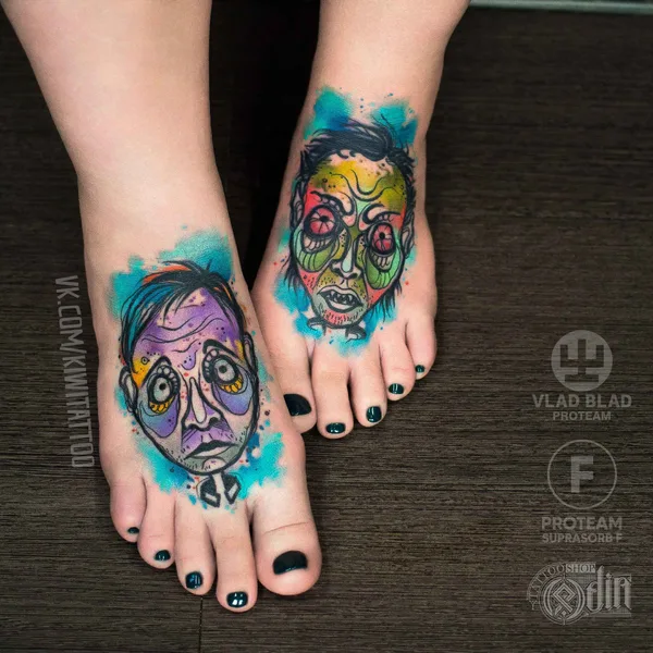 Скетч tattoo by Виктория KIWI Григорьева in Москва