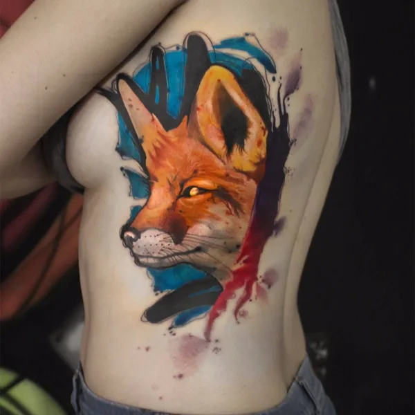 Color tattoo by Илья Черник in Оренбург