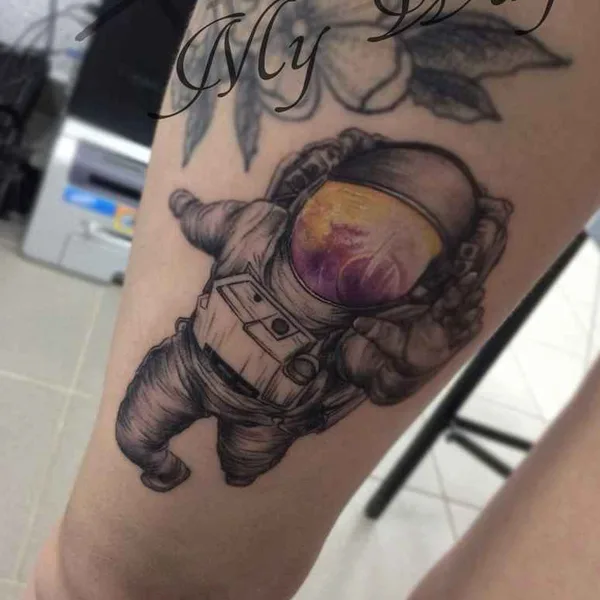 Realism tattoo by Роман in Волгоград