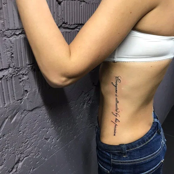 Linework tattoo by Kseniia Brykalova in Moscow