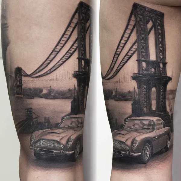 Реализм tattoo by Максим Денисенко in Краснодар