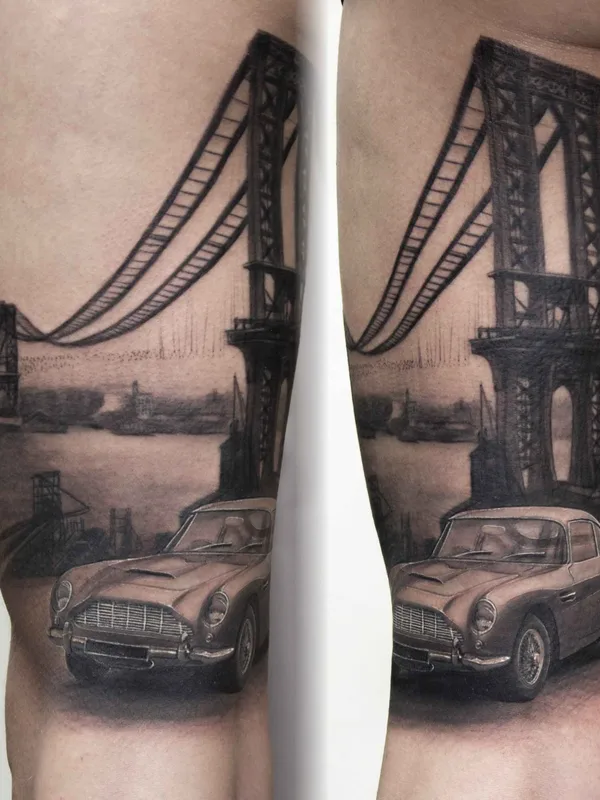 Реализм tattoo by Максим Денисенко in Краснодар