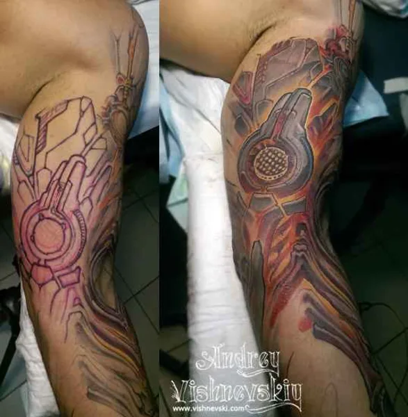 Орнаментальная tattoo by Андрей Вишневский in Ростов-на-Дону