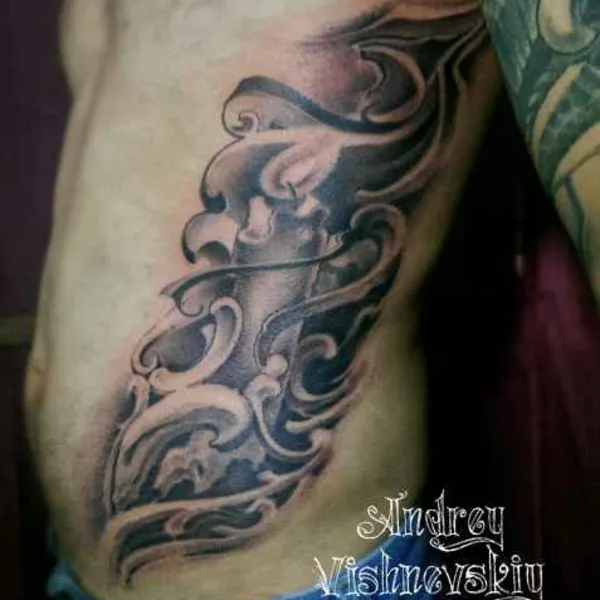 Орнаментальная tattoo by Андрей Вишневский in Ростов-на-Дону