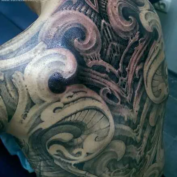 Орнаментальная tattoo by Андрей Вишневский in Ростов-на-Дону