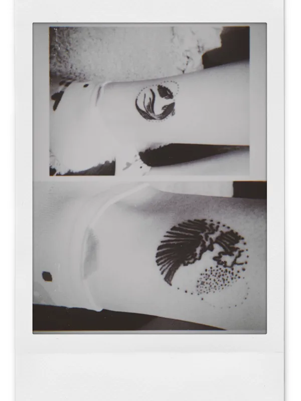 black blackwork татуировка на forearm #27141 | Тату мастер Анна Румяная