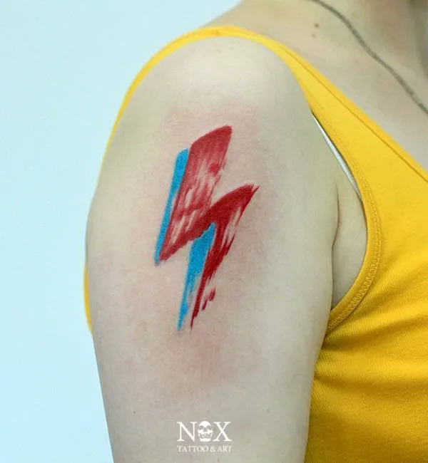 female color illustrative татуировка на upper arm #4690 | Тату мастер Matty Nox