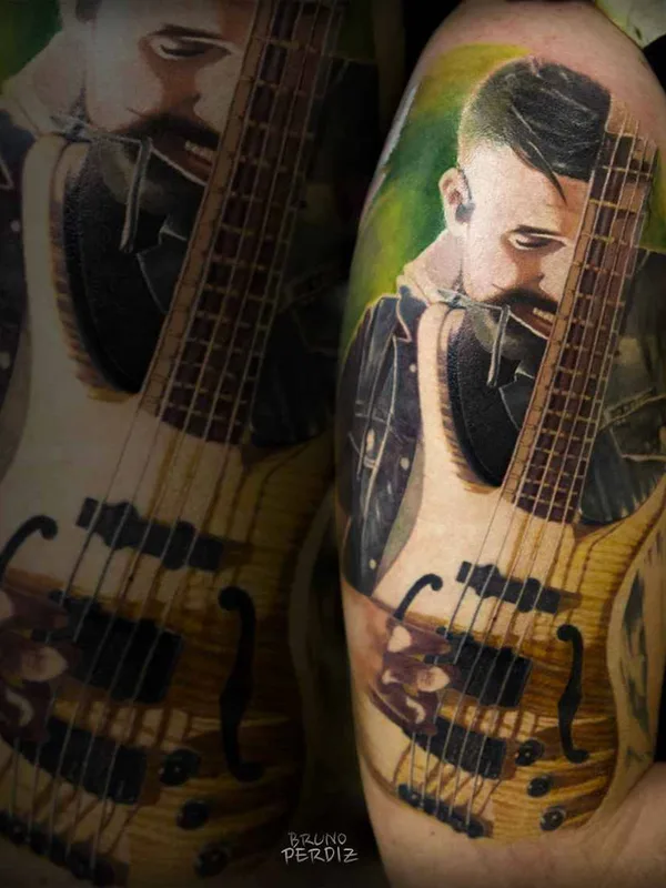 male color realism татуировка на sleeve #16079 | Тату мастер Bruno Perdiz